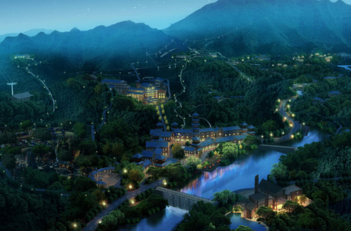 森林游樂體驗區旅游規劃效果圖