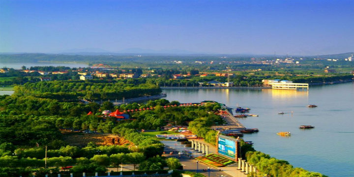 柳葉湖旅游度假區全景圖