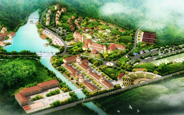 五蓮溫泉旅游規劃圖