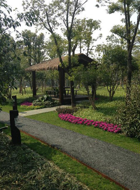 鄉村旅游規劃設計公司：熱土養生莊園旅游規劃之茅草亭
