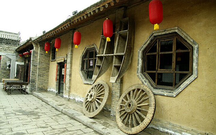 袁家村旅游規劃景觀小品船