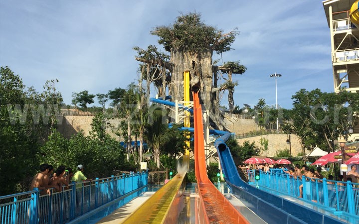 三亞夢幻水上樂園·高速滑道——海森旅游規劃院提供