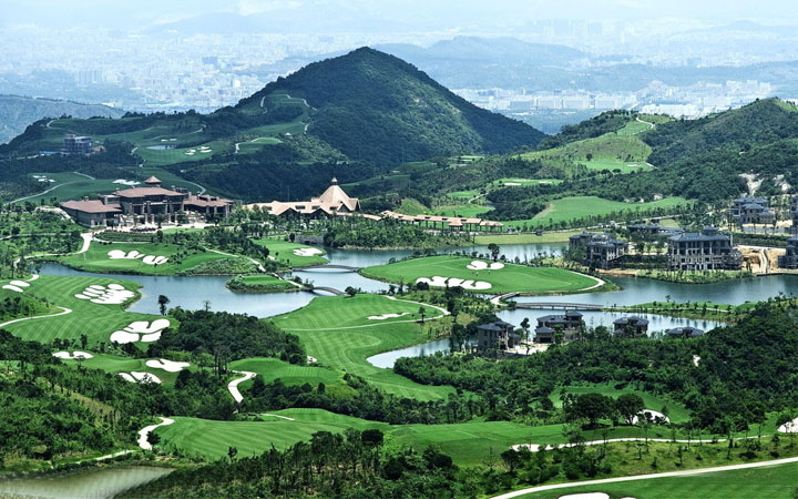 山地旅游規劃院：深圳東部華僑城云海谷旅游規劃實景圖