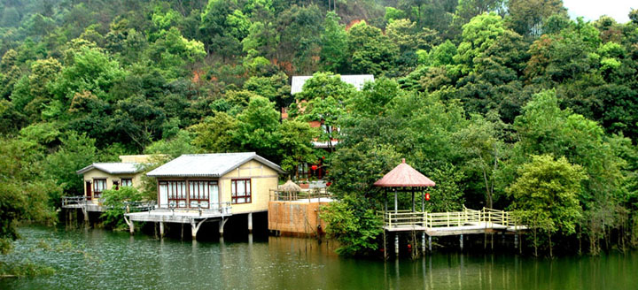 盤龍峽生態旅游區小龍灣度假酒店旅游規劃實景
