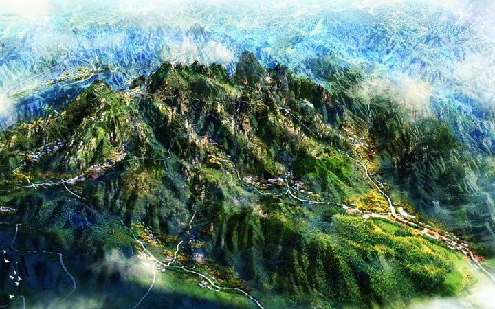 全新打造京津冀山地度假區——河北狼牙山國際山地旅游度假區