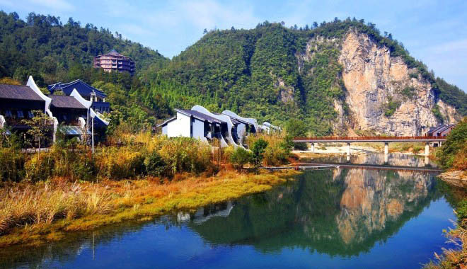 張家界和田居生態度假酒店水寨外景