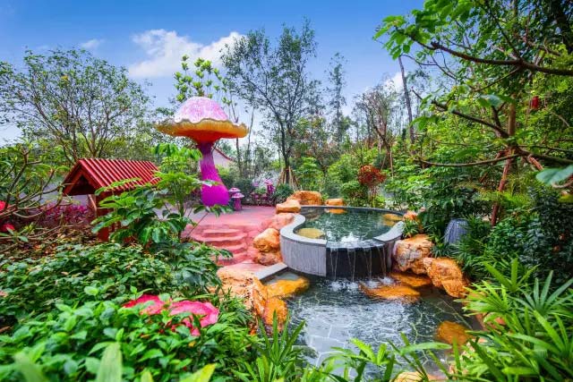 美的鷺湖半山溫泉旅游規劃實景