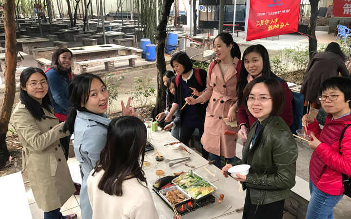 海森文旅科技集團三八婦女節活動