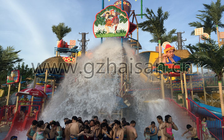 水主題公園項目旅游策劃公司:三亞夢幻水上樂園水寨