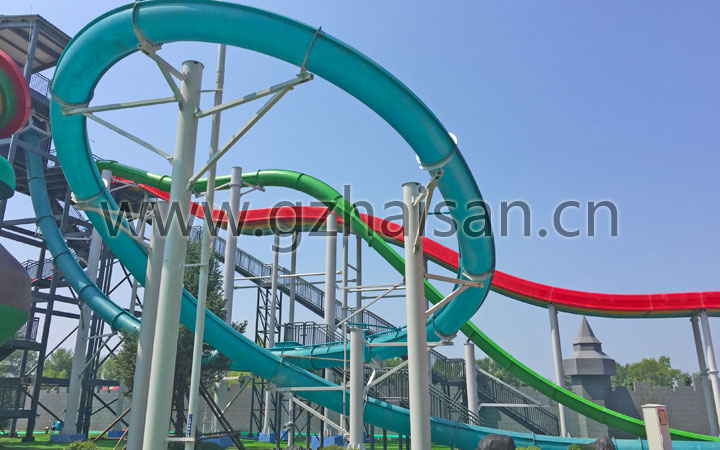 哈爾濱美麗島水上游樂設施大回環